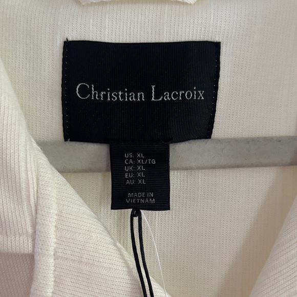 Christian Lacroix Cream Casual Button Down Shirt - Picture 2 of 6